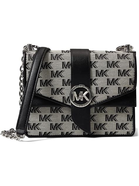 michael kors daria small|michael kors daria small crossbody saddle bag black .